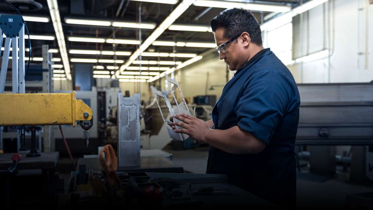 The expertise provided by Aerospace’s machine shop is critical to furthering the development of the AeroCube program.