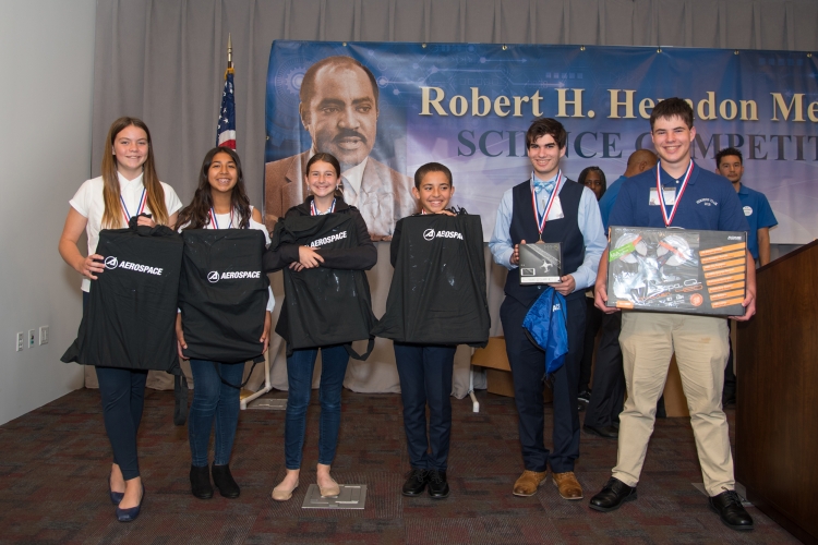 Winners 2018 Herndon Science Fair 