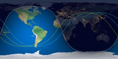 SL-4 Rocket Body (ID 43703) Reentry Prediction Image