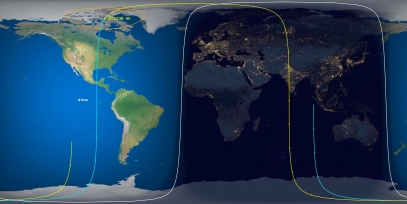 Iridium 95 (ID 27375) Reentry Prediction Image