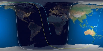 CZ-2C Debris (ID 43531) Reentry Prediction Image