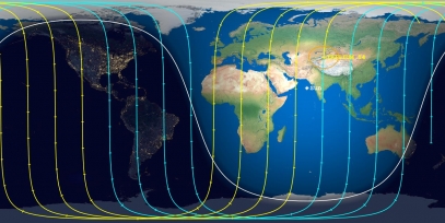 Iridium 54 (ID 25171) Reentry Prediction Image