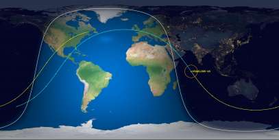 Starlink-46 (ID 44246) Reentry Prediction Image