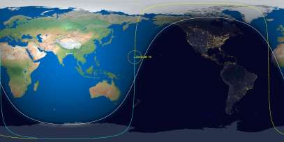 Iridium 96 (ID 27376) Reentry Prediction Image