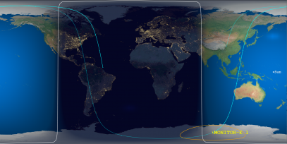 Monitor-E 1 (ID 28822) Reentry Prediction Image