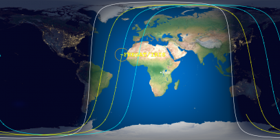 FREGAT/IRIS (ID 35867) Reentry Prediction Image