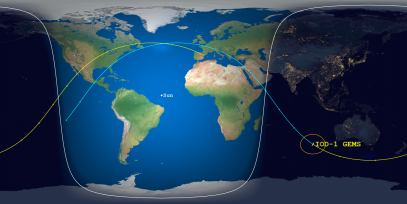 IOD-1 GEMS (ID 44385) Reentry Prediction Image