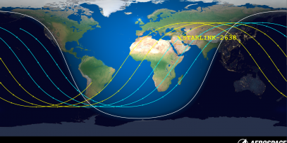 STARLINK-2638 (ID 48477) Reentry Prediction Image